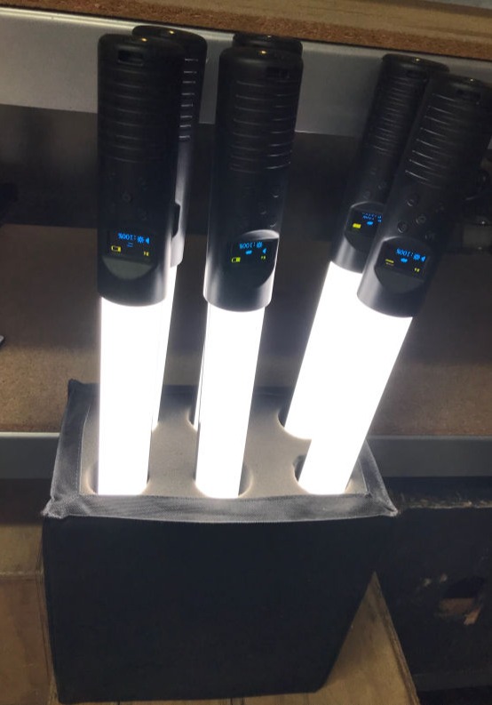 Tubos leds RGB, AC/DC de 50cm largo